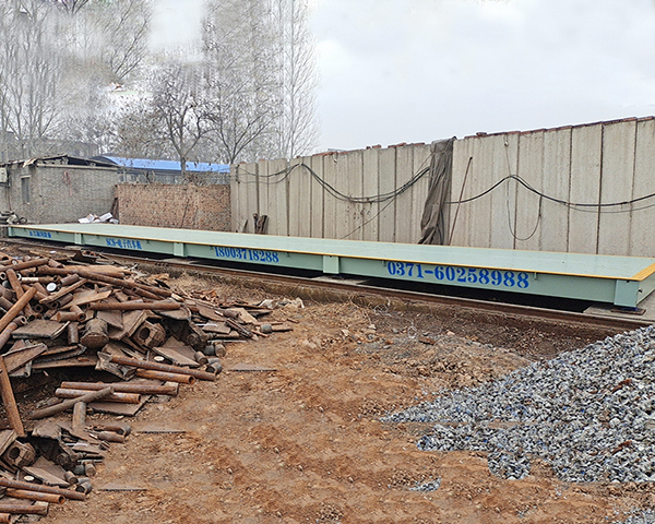 電子地磅調試  地磅進水操作