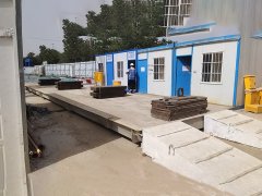新鄉(xiāng)中建七局3/16米電子地磅檢測(cè)