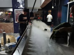 鄭州德化街餐廳海鮮加濕噴霧設(shè)備